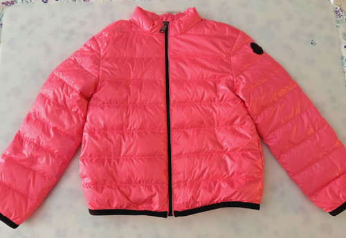 Moncler kids pink piumino - moncler,